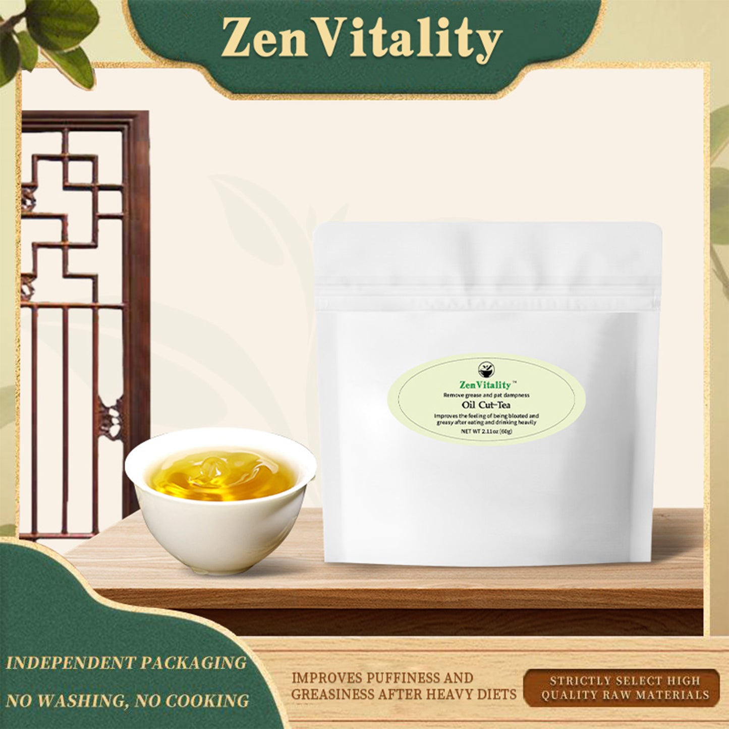Cut oil Tea- Herbal Tea for Cleansing