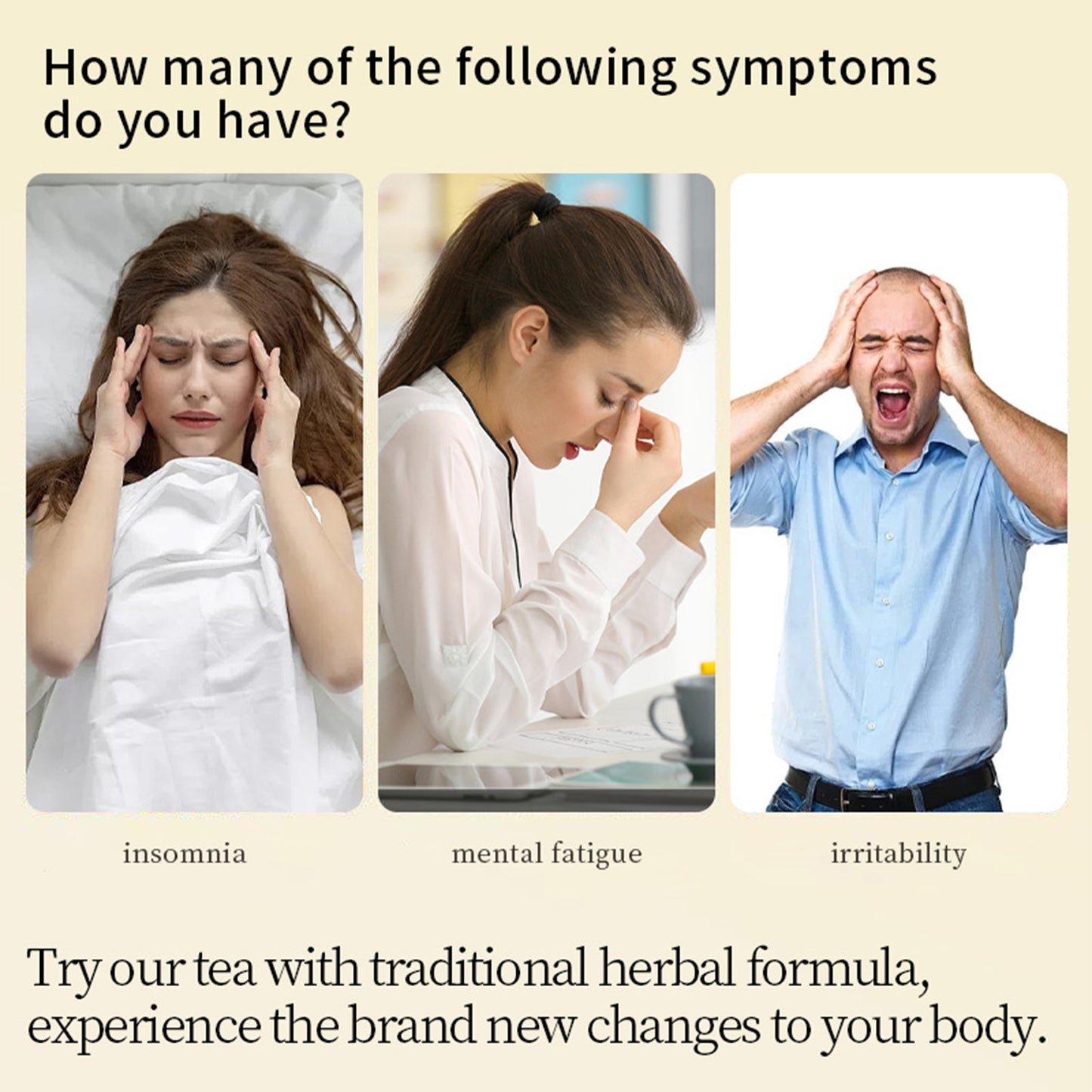 Sleep Regulation Tea - Poria lily and Lily Calming Tea