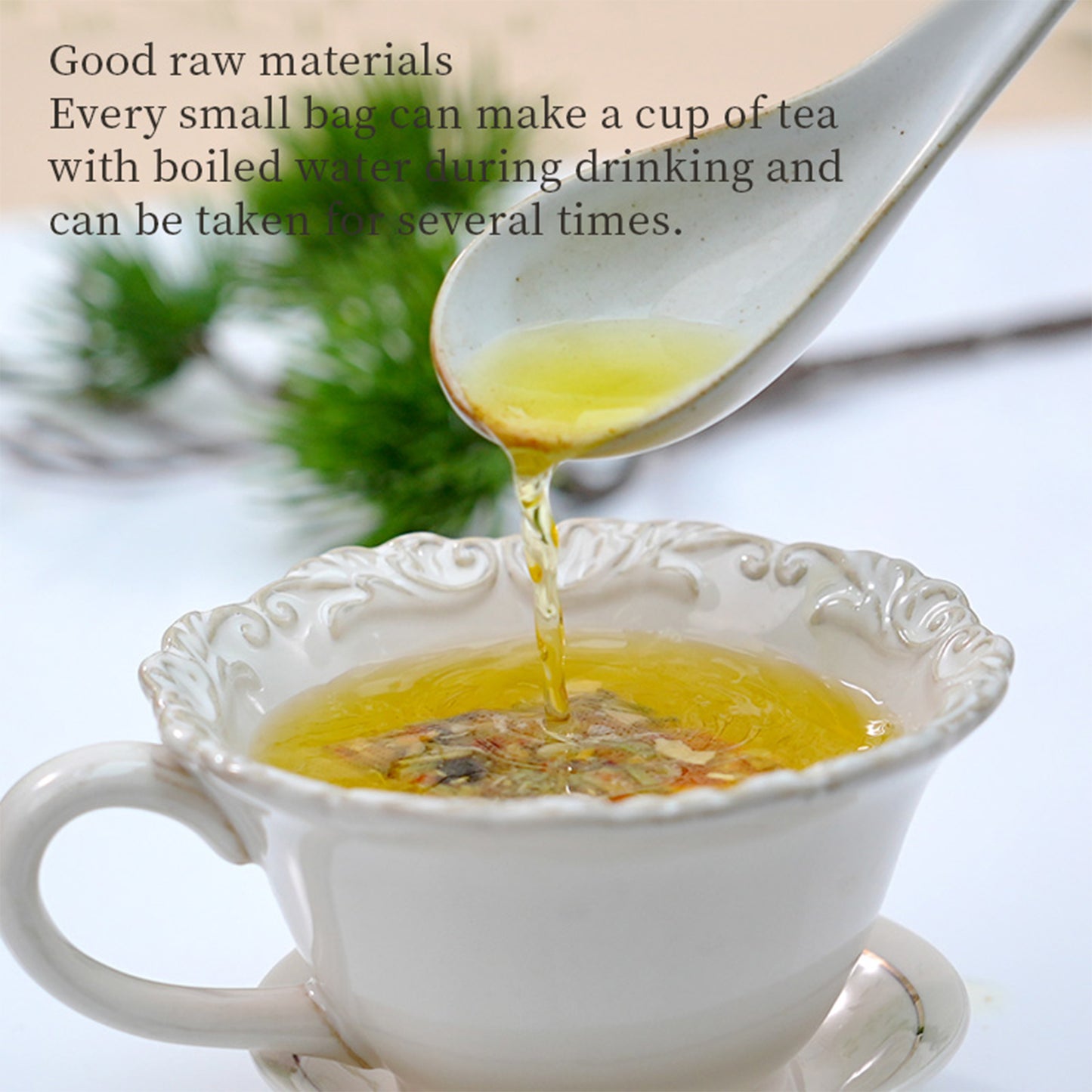 Lung Nourishing Tea - Sterculia lychnophora and 8 Herbs