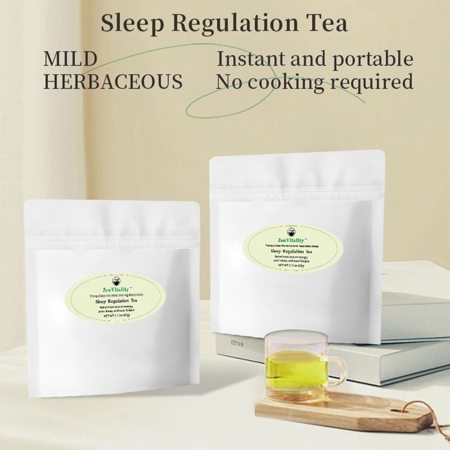 Sleep Regulation Tea - Poria lily and Lily Calming Tea