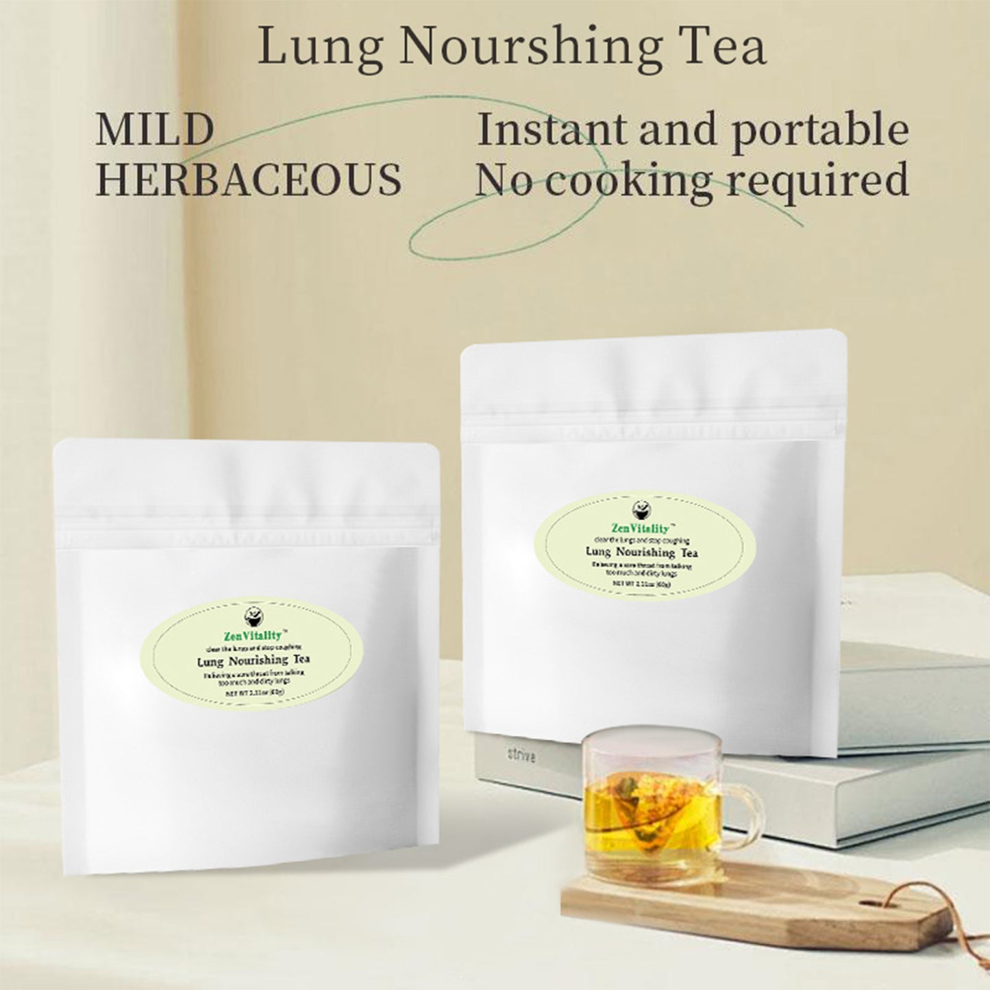 Lung Nourishing Tea - Sterculia lychnophora and 8 Herbs
