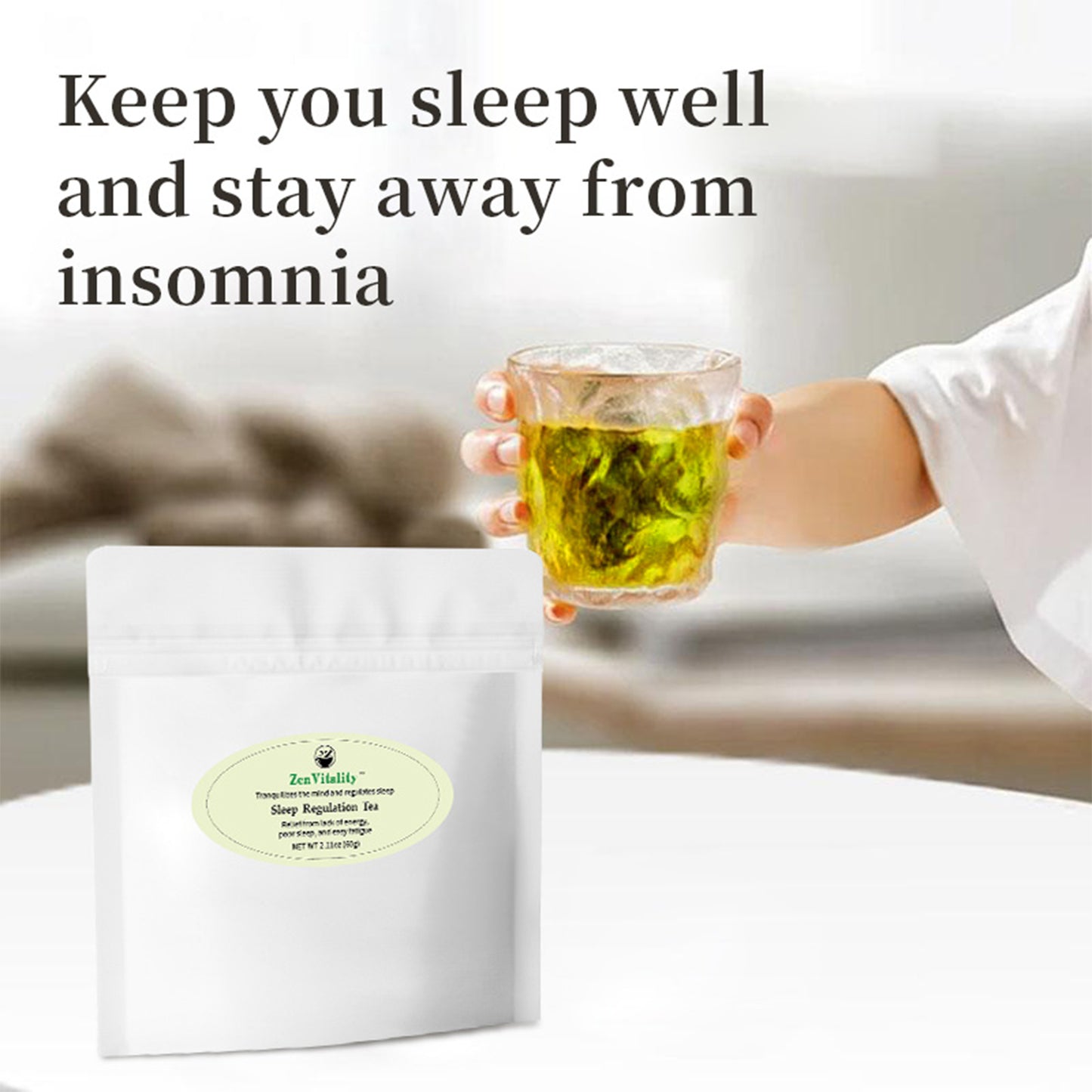 Sleep Regulation Tea - Poria lily and Lily Calming Tea