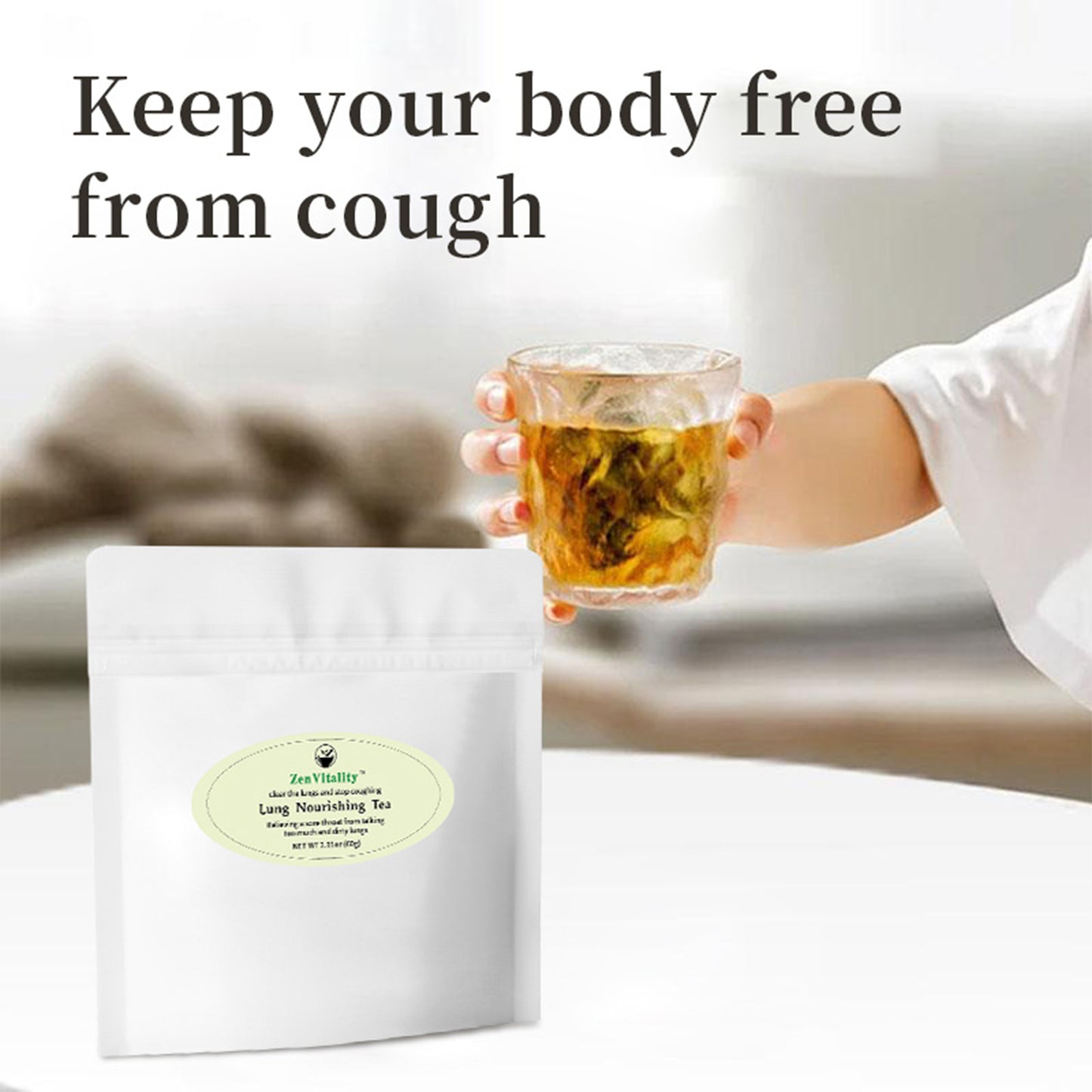 Lung Nourishing Tea - Sterculia lychnophora and 8 Herbs