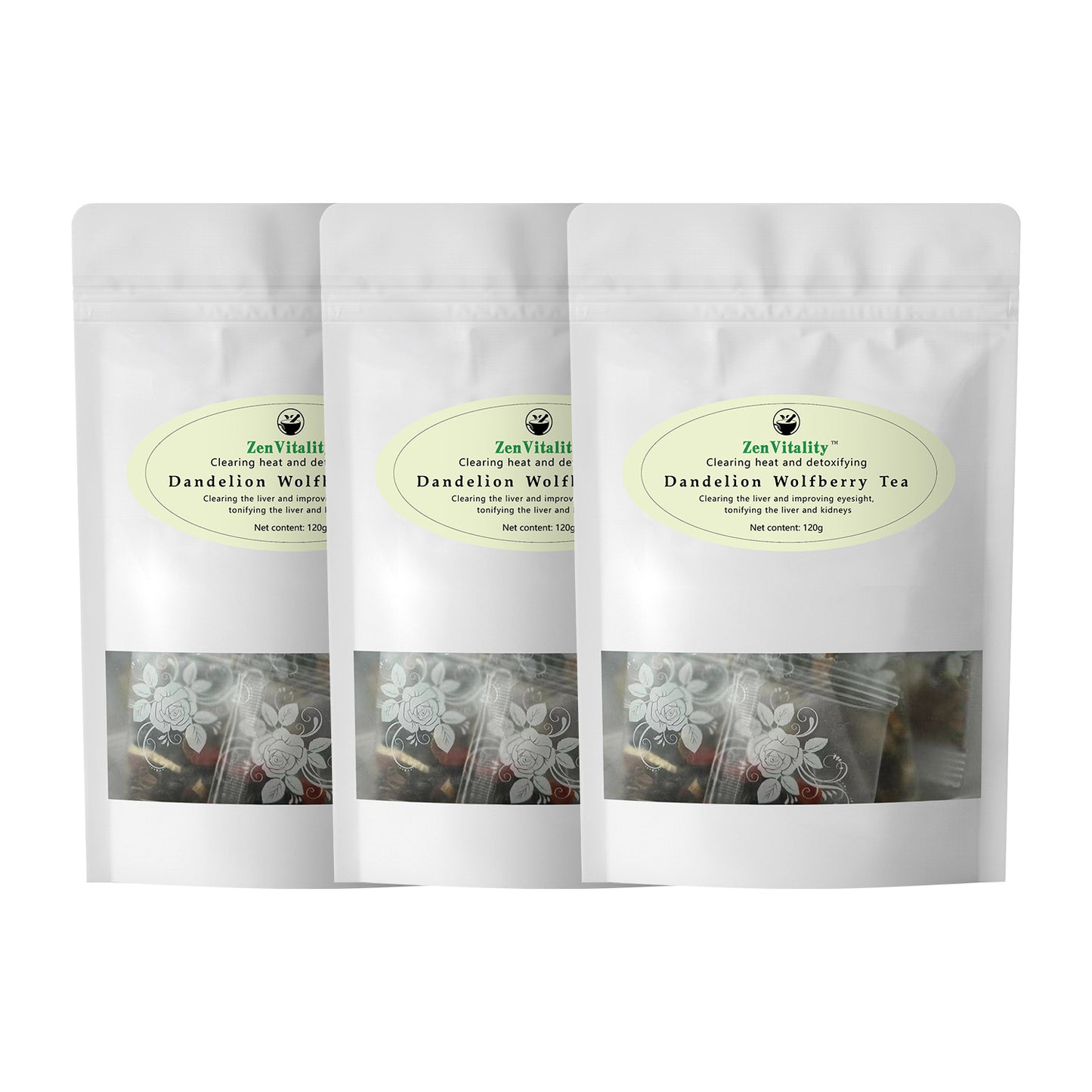 Dandelion wolfberry tea- liver and kidney health