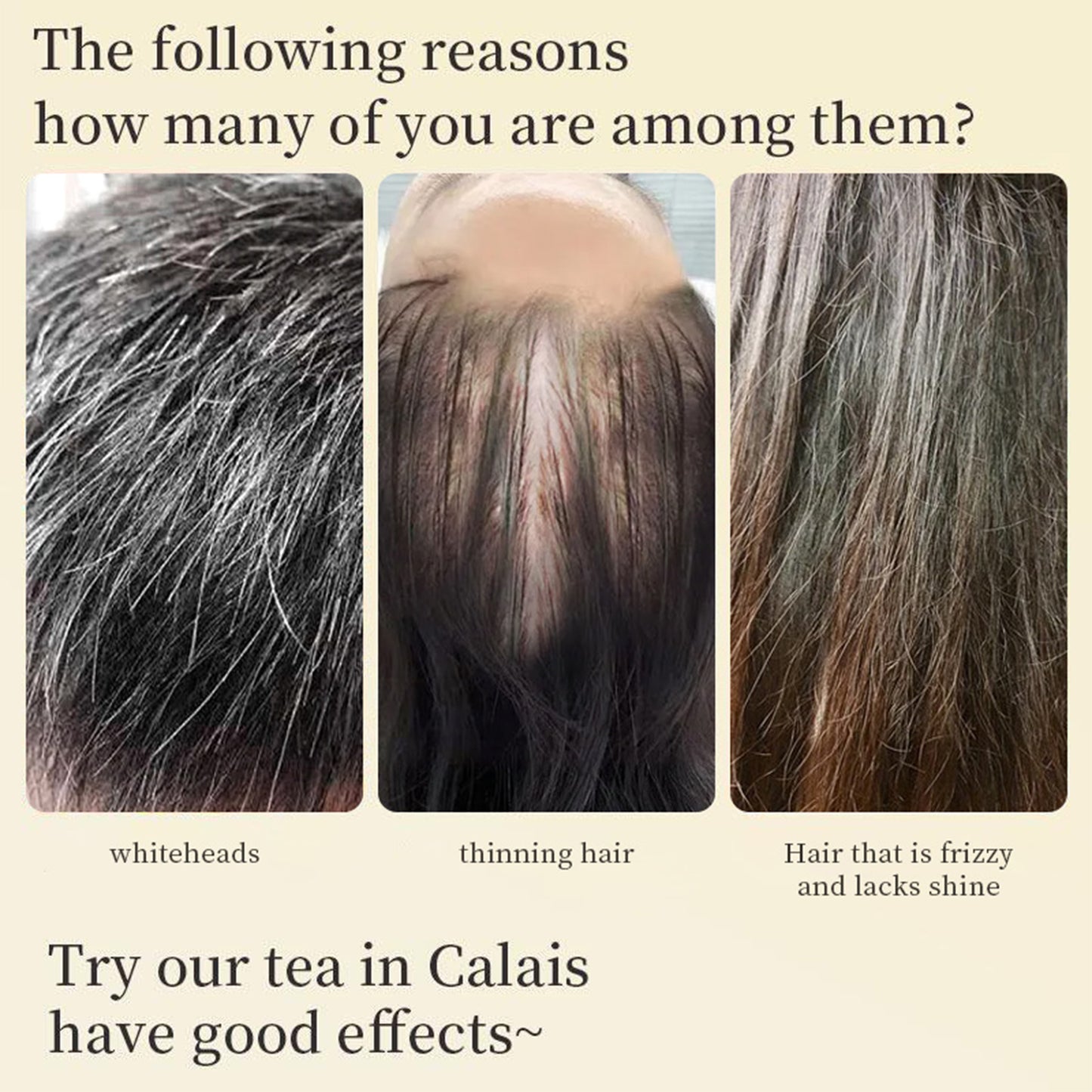 Hair Care Tea -Soybean, Wolfberry, Rice, Mulberry, Sesame