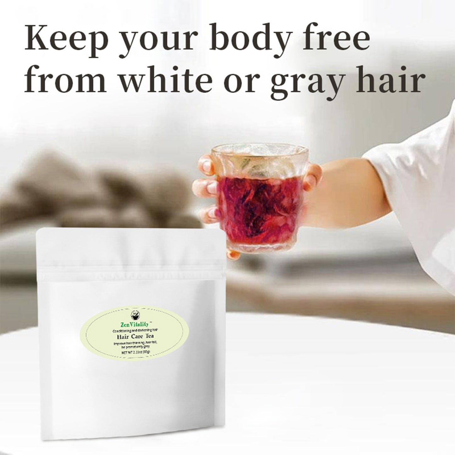 Hair Care Tea -Soybean, Wolfberry, Rice, Mulberry, Sesame
